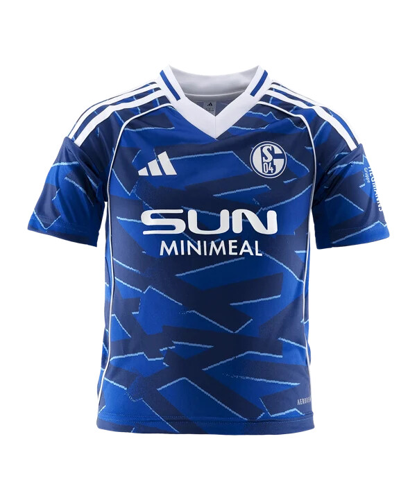 adidas fc schalke 04 trikot heim 20252026 damen blau