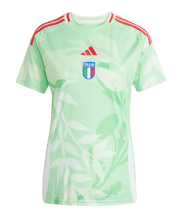 adidas italien trikot auswärts em 2025 damen grün