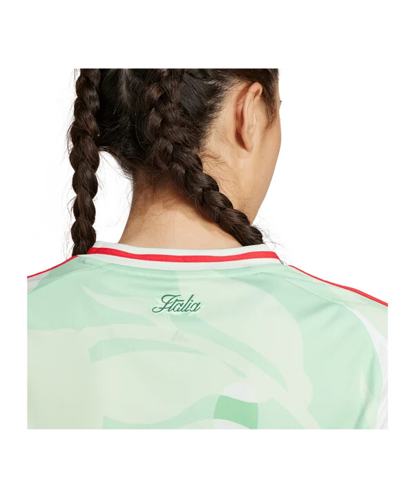 adidas italien trikot auswärts em 2025 damen grün