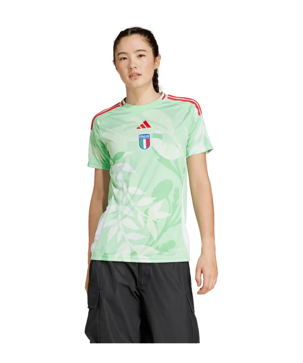 adidas italien trikot auswärts em 2025 damen grün