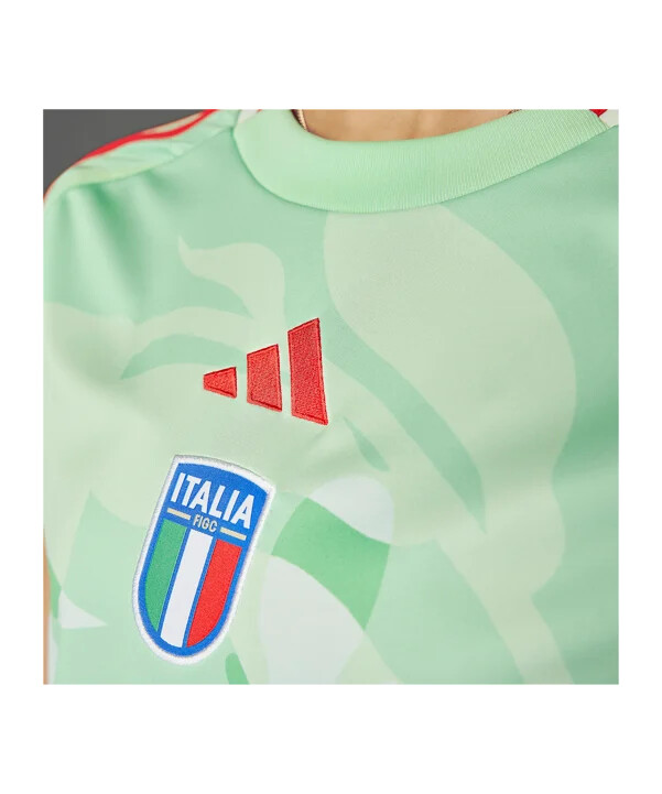 adidas italien trikot auswärts em 2025 damen grün